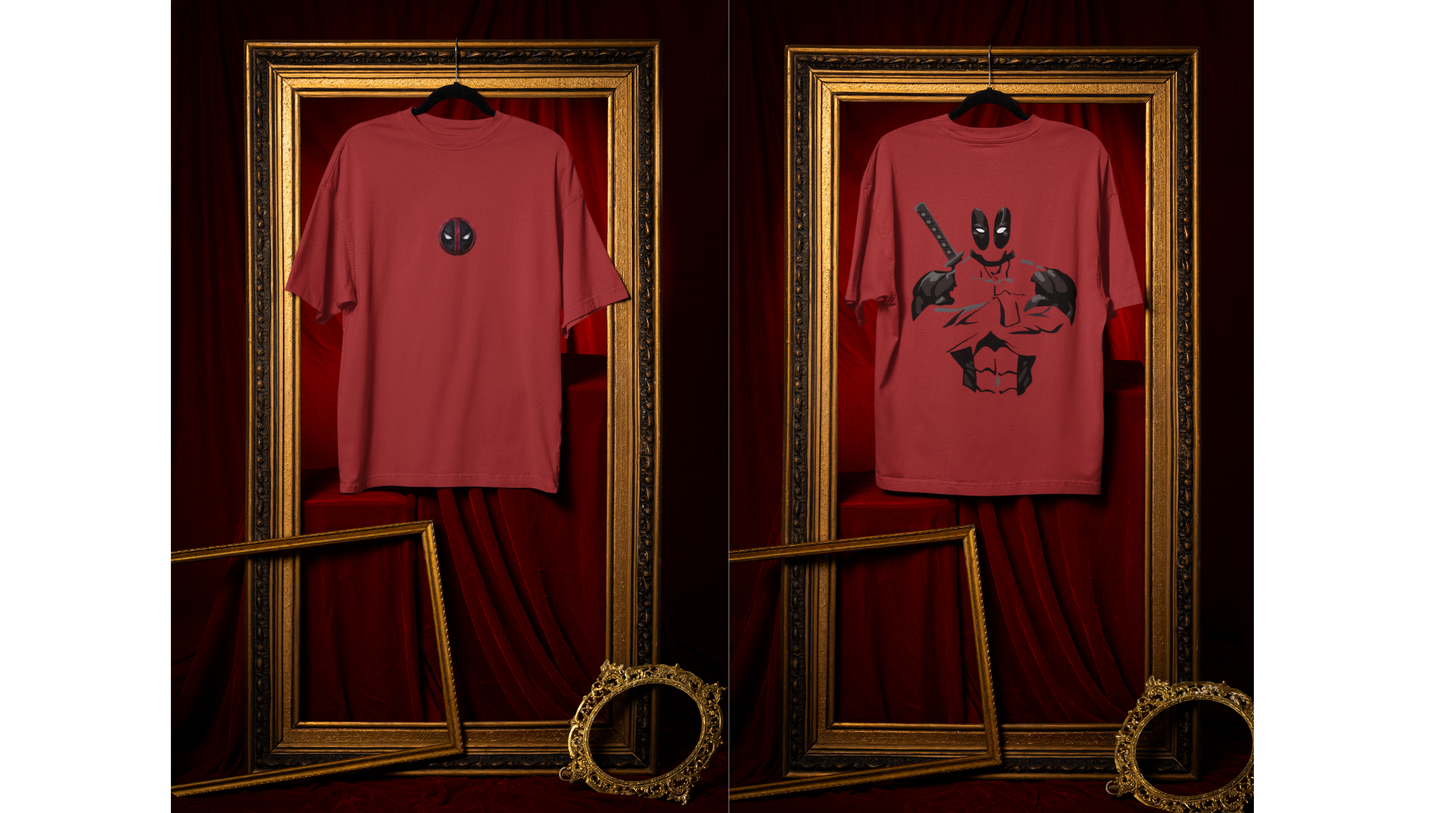 Dead Pool Premium Oversized fit T-shirt (Unisex)