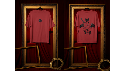 Dead Pool Premium Oversized fit T-shirt (Unisex)