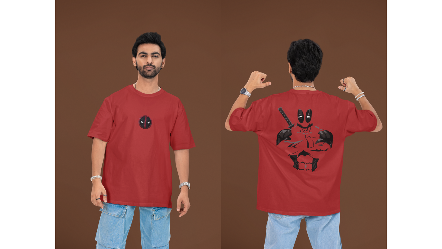 Dead Pool Premium Oversized fit T-shirt (Unisex)