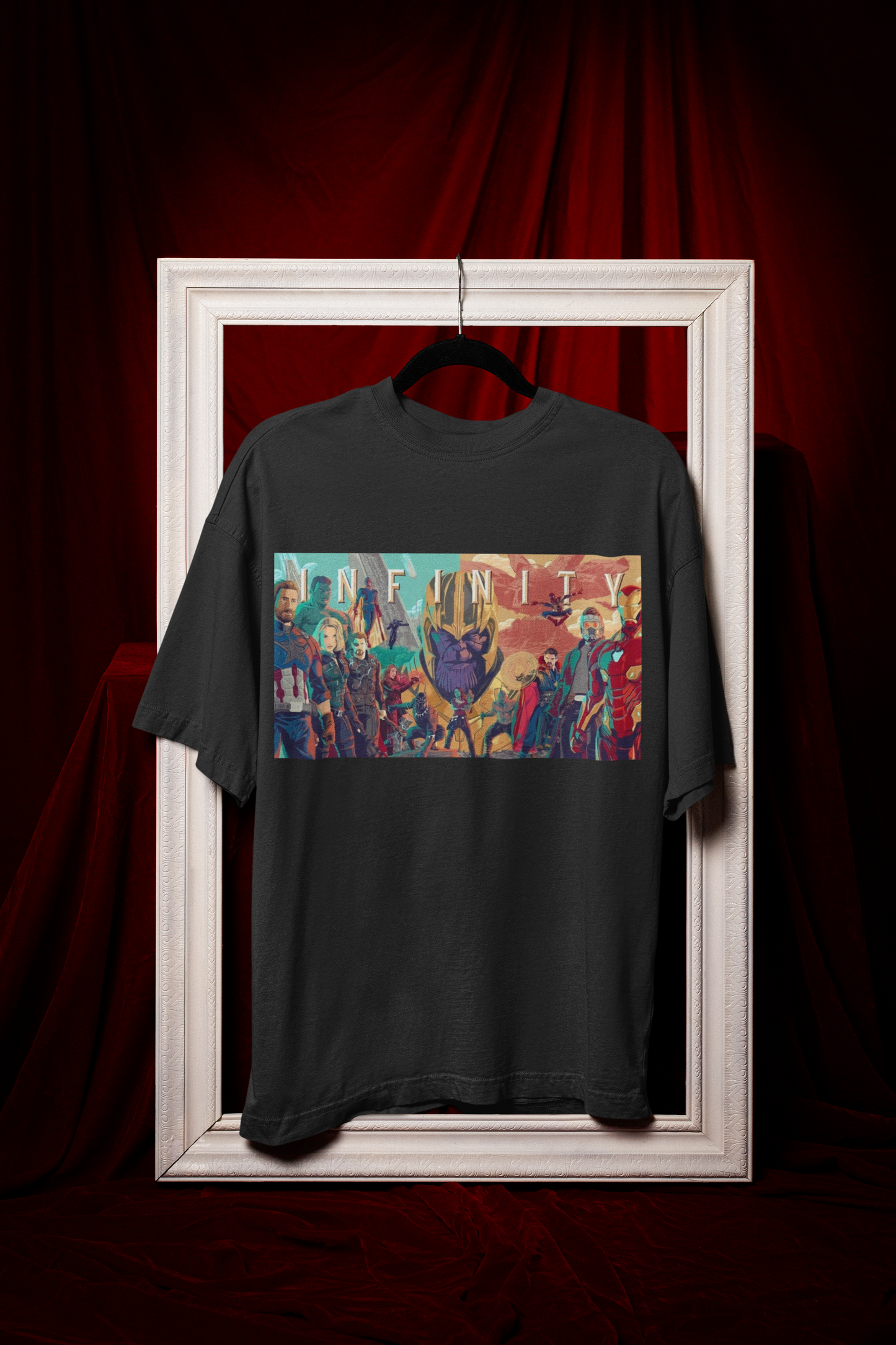 Infinity War Graphic Premium Oversized fit T-shirt (Unisex)