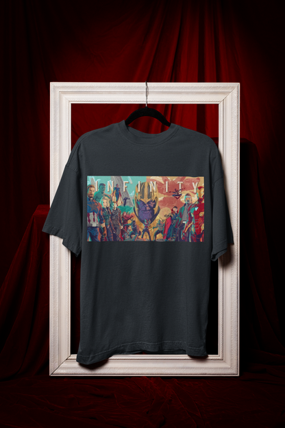 Infinity War Graphic Premium Oversized fit T-shirt (Unisex)