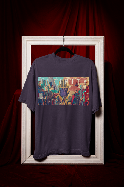 Infinity War Graphic Premium Oversized fit T-shirt (Unisex)