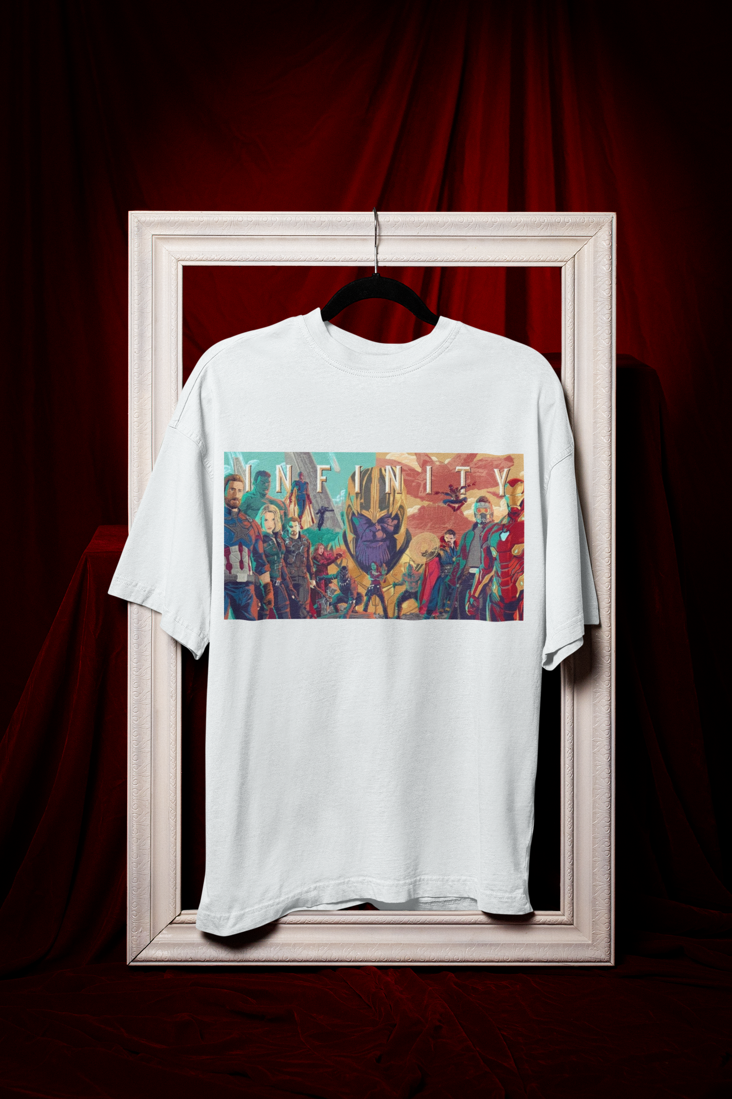 Infinity War Graphic Premium Oversized fit T-shirt (Unisex)