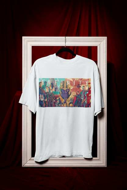 Infinity War Graphic Premium Oversized fit T-shirt (Unisex)