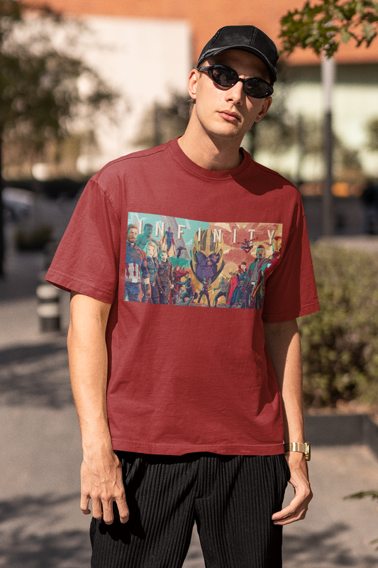 Infinity War Graphic Premium Oversized fit T-shirt (Unisex)