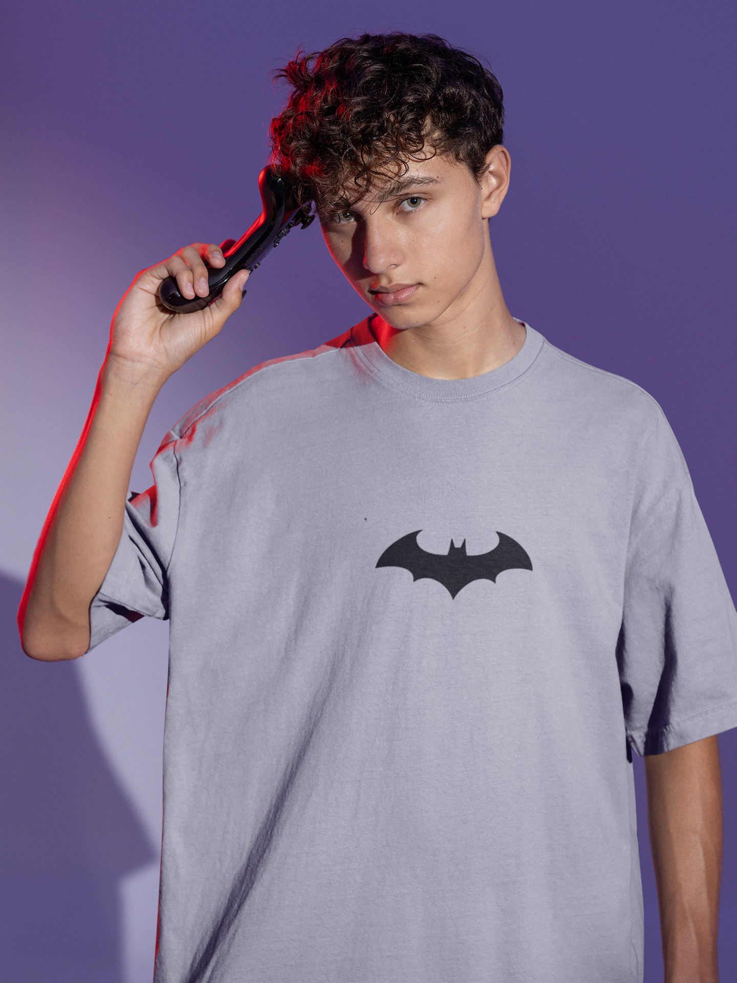 The Dark Knight - Premium Oversized fit T-shirt (Unisex)