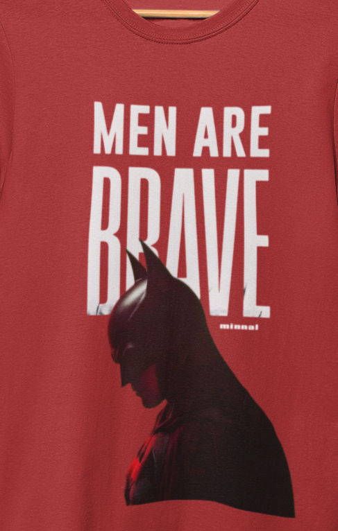 House Of Avatar Men Are Brave T-Shirt - Regular fit