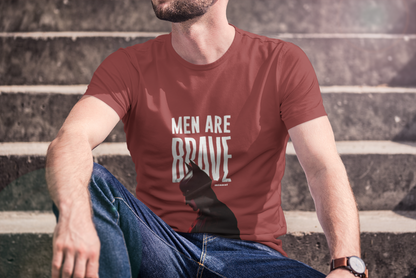 House Of Avatar Men Are Brave T-Shirt - Regular fit