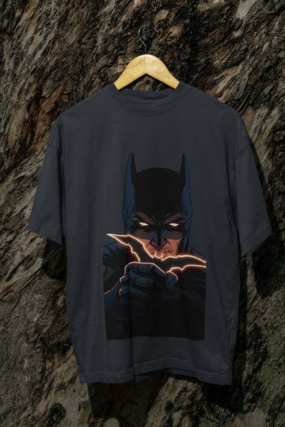 The Bat Logo Premium Oversized fit T-shirt (Unisex)