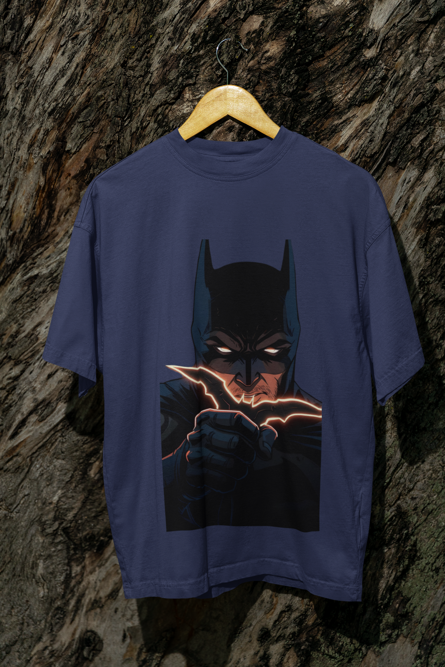 The Bat Logo Premium Oversized fit T-shirt (Unisex)