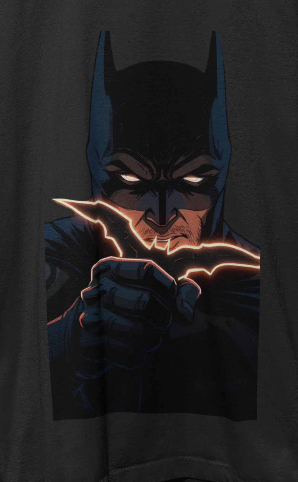 The Bat Logo Premium Oversized fit T-shirt (Unisex)