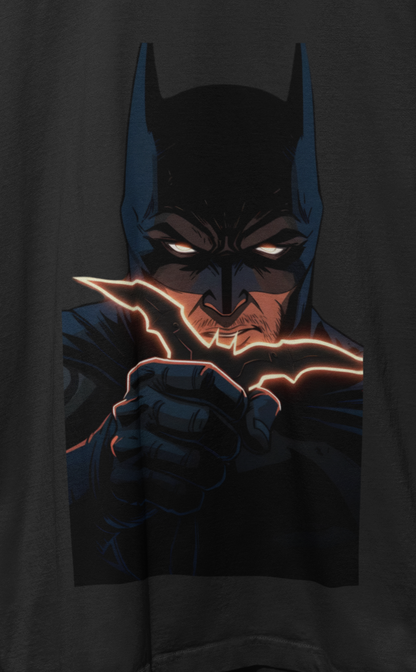 The Bat Logo Premium Oversized fit T-shirt (Unisex)