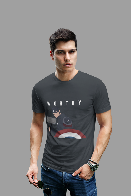 House Of Avatar Worthy Printed T-Shirt - Regular fit