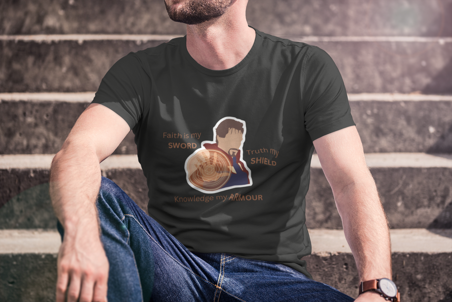 Dr Strange Graphic T-Shirt - Regular fit