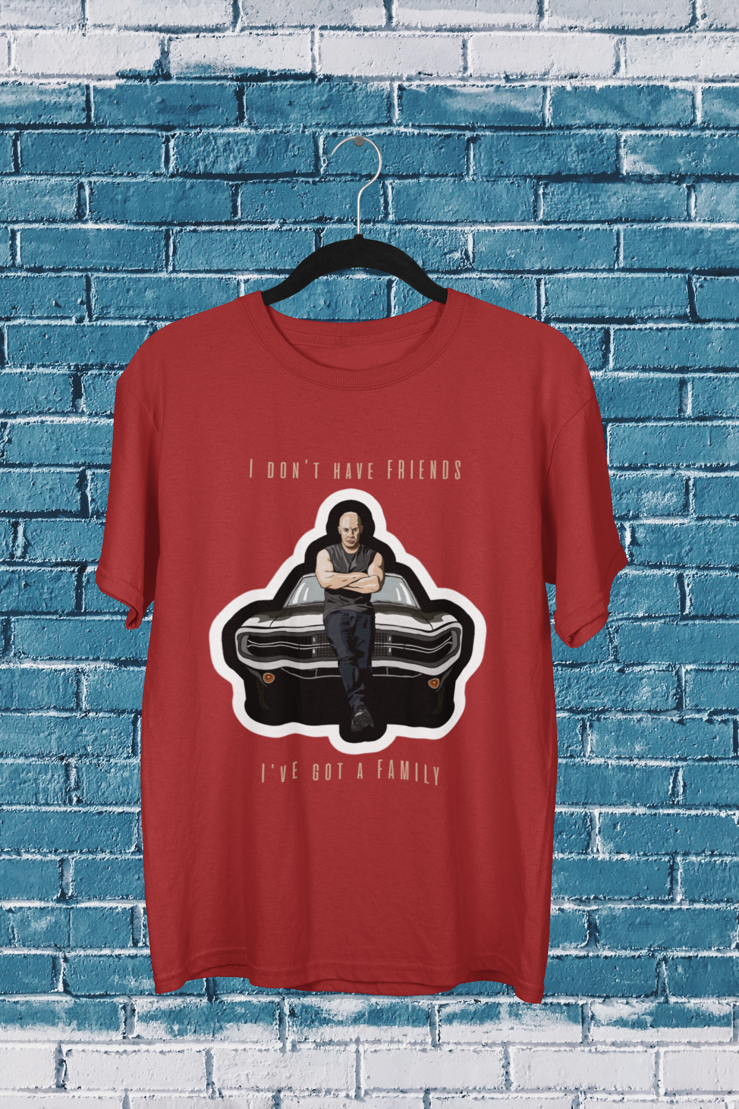 Dominic Toretto Graphic T-Shirt - Regular fit