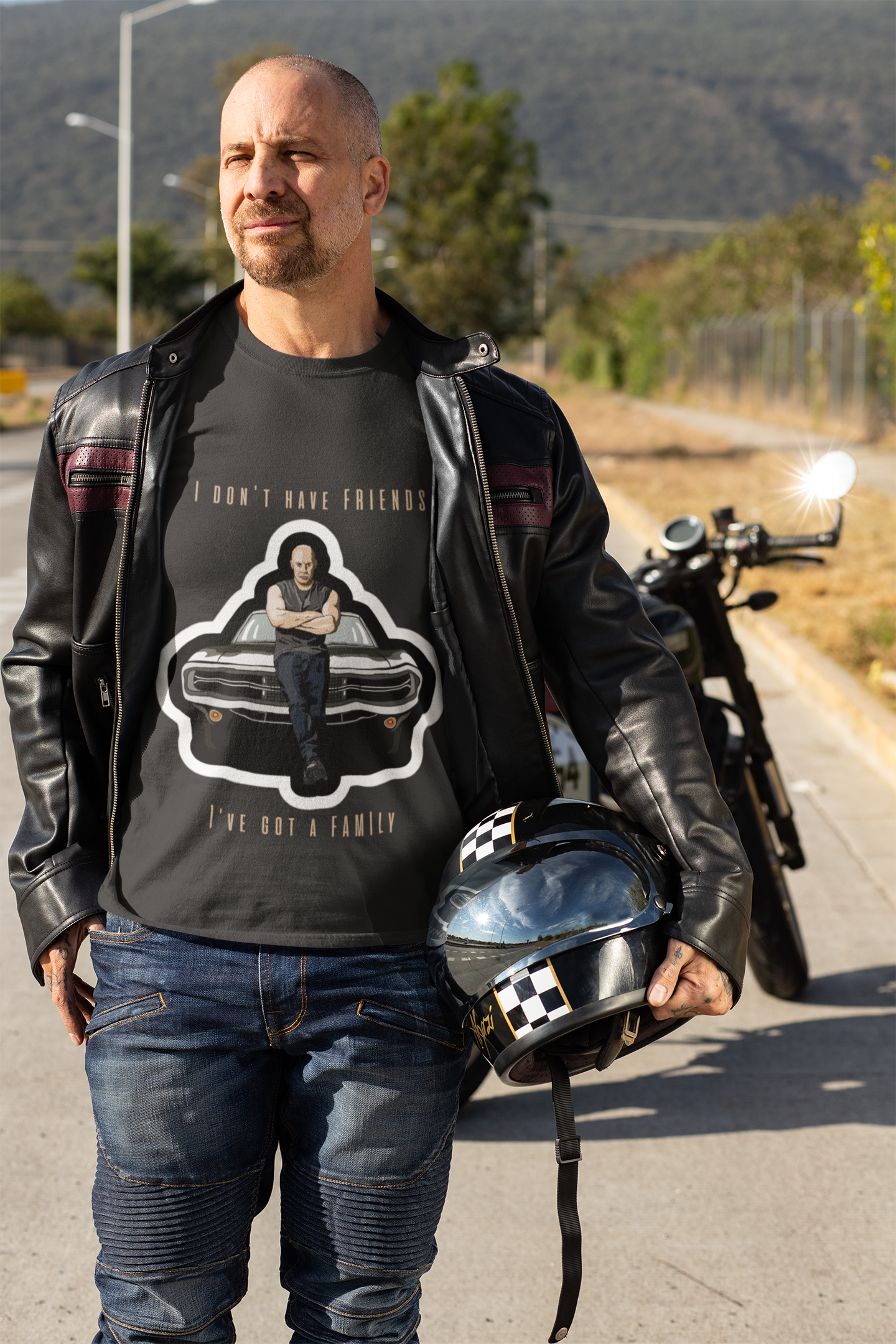 Dominic Toretto Graphic T-Shirt - Regular fit