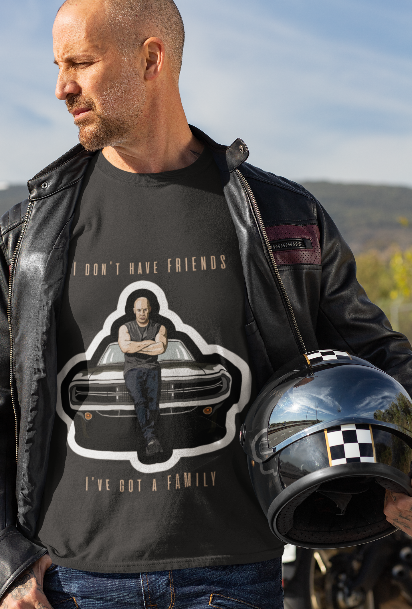 Dominic Toretto Graphic T-Shirt - Regular fit