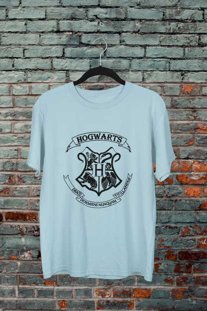 Hogwarts Black Logo T-Shirt - Regular fit