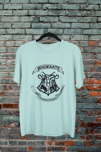 Hogwarts Black Logo T-Shirt - Regular fit