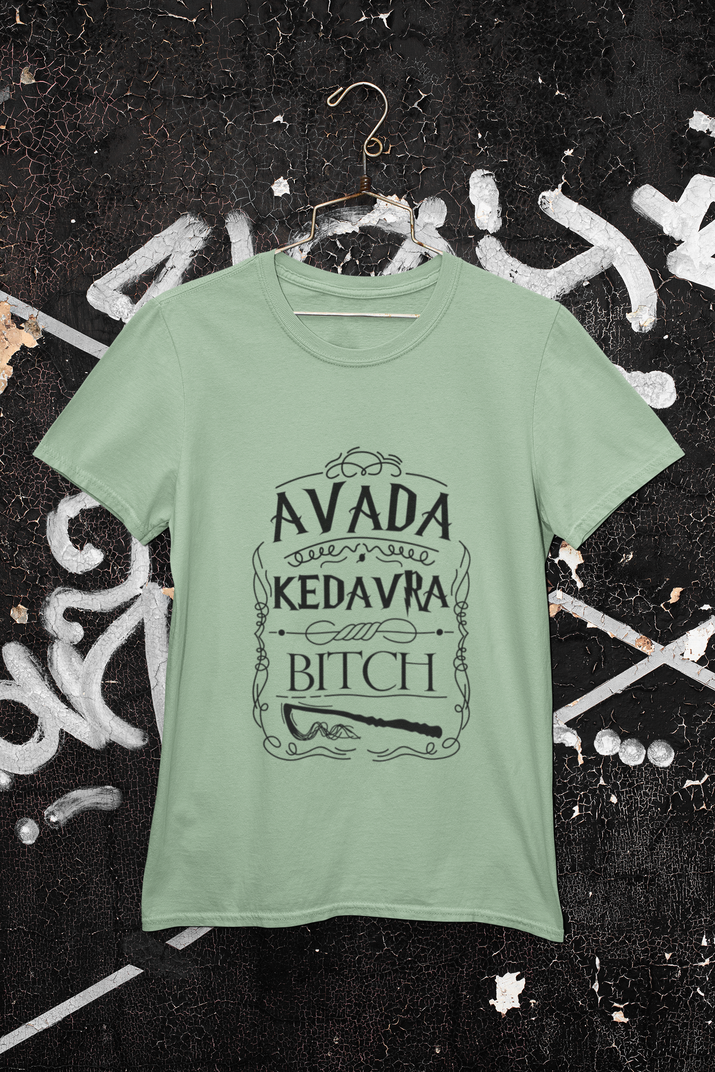 Avada Kedavra Bitch Funny T-Shirt - Regular fit