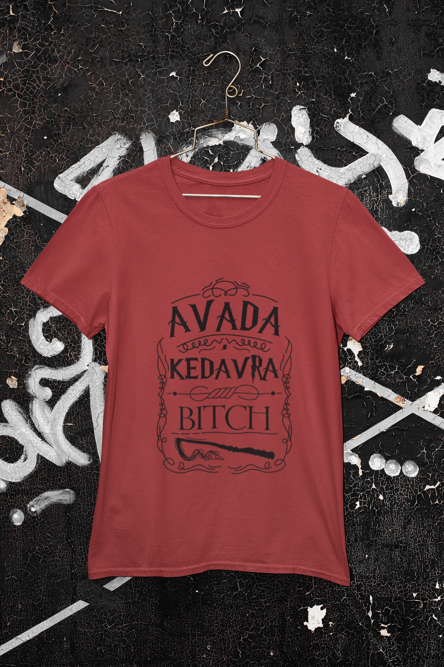 Avada Kedavra Bitch Funny T-Shirt - Regular fit