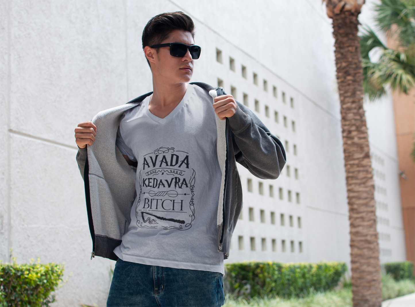 Avada Kedavra Bitch Funny T-Shirt - Regular fit
