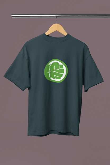 Hulk Punch Premium Oversized fit T-shirt (Unisex)