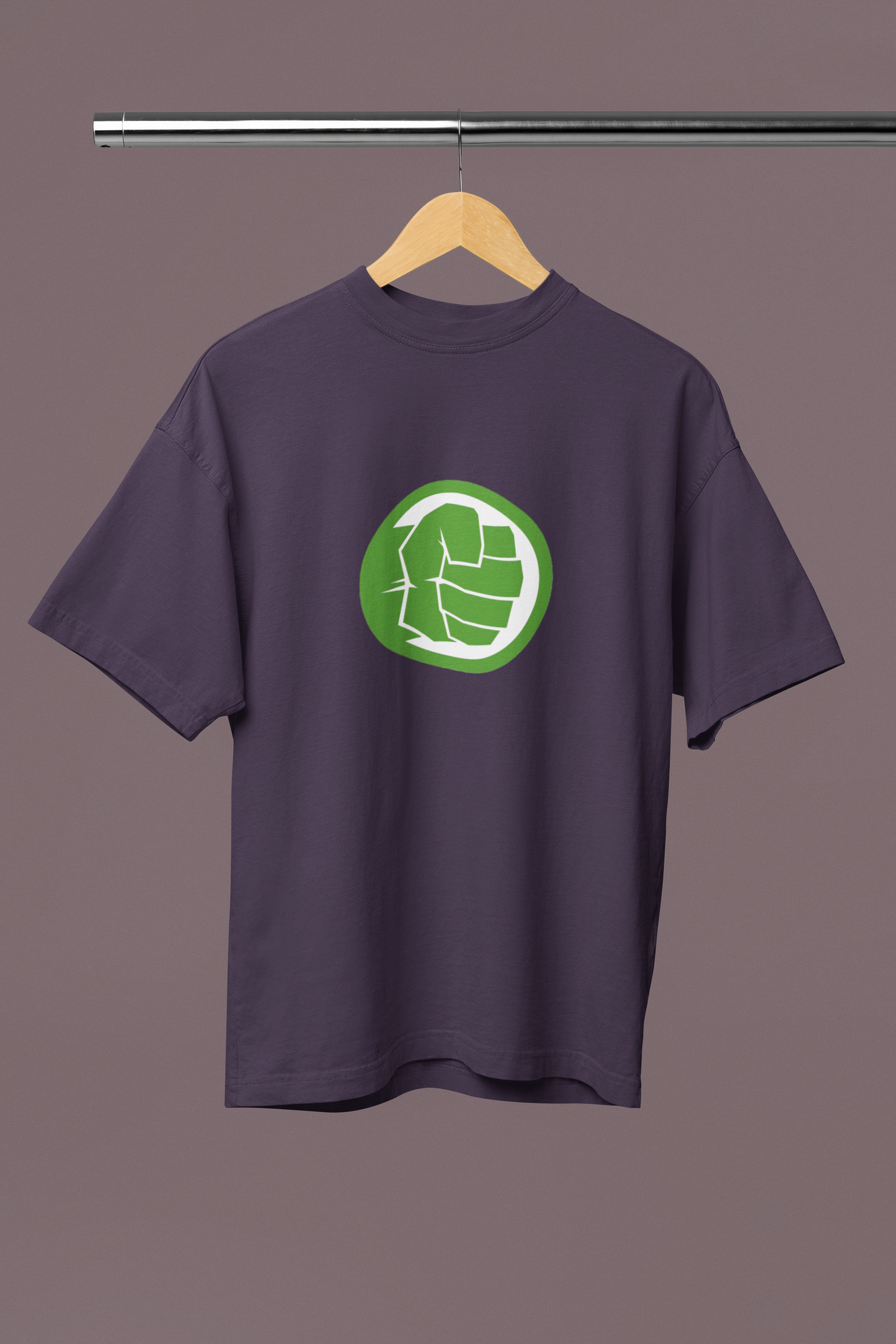 Hulk Punch Premium Oversized fit T-shirt (Unisex)