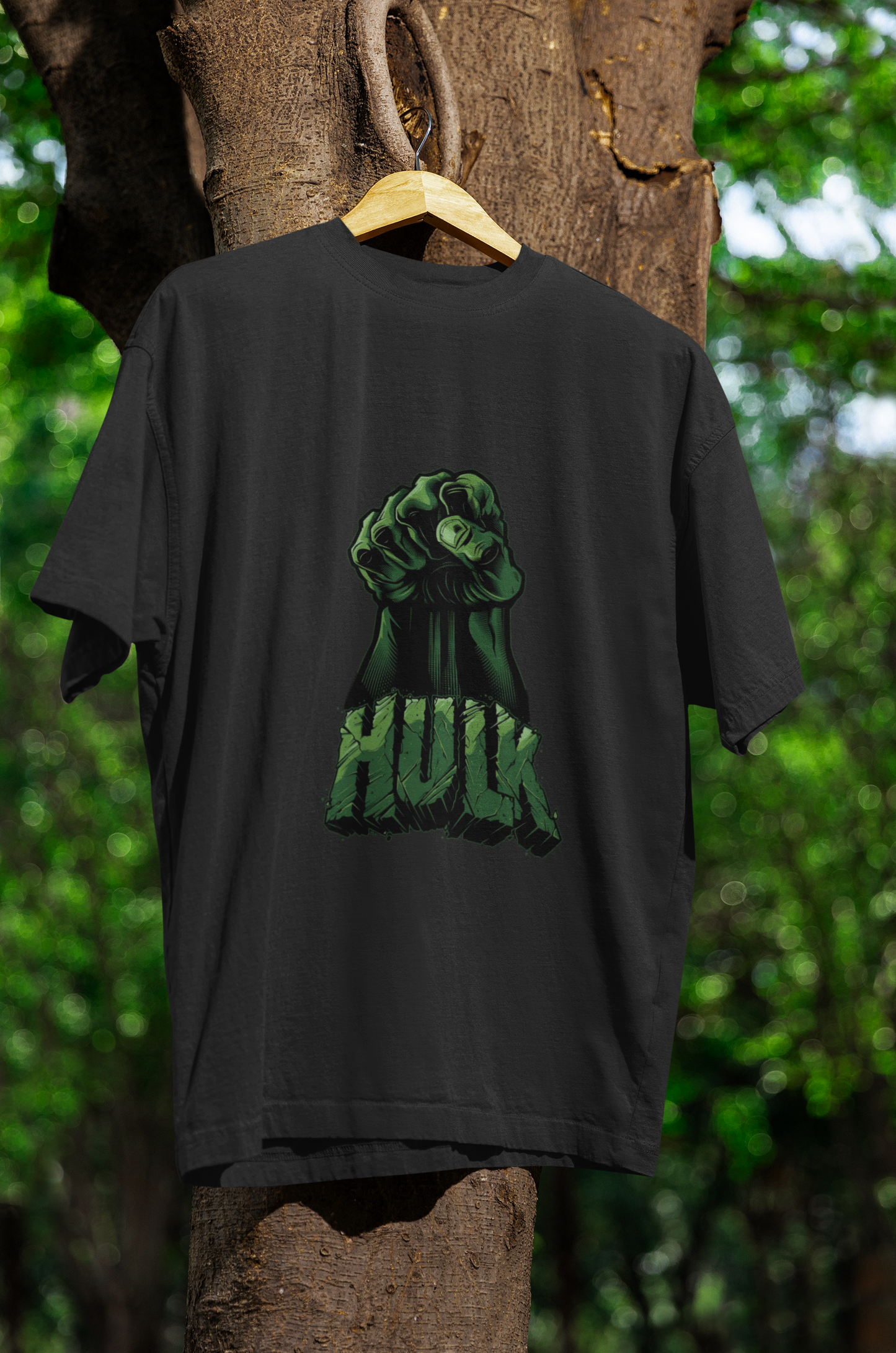 Hulk Power Punch Premium Oversized fit T-shirt (Unisex)