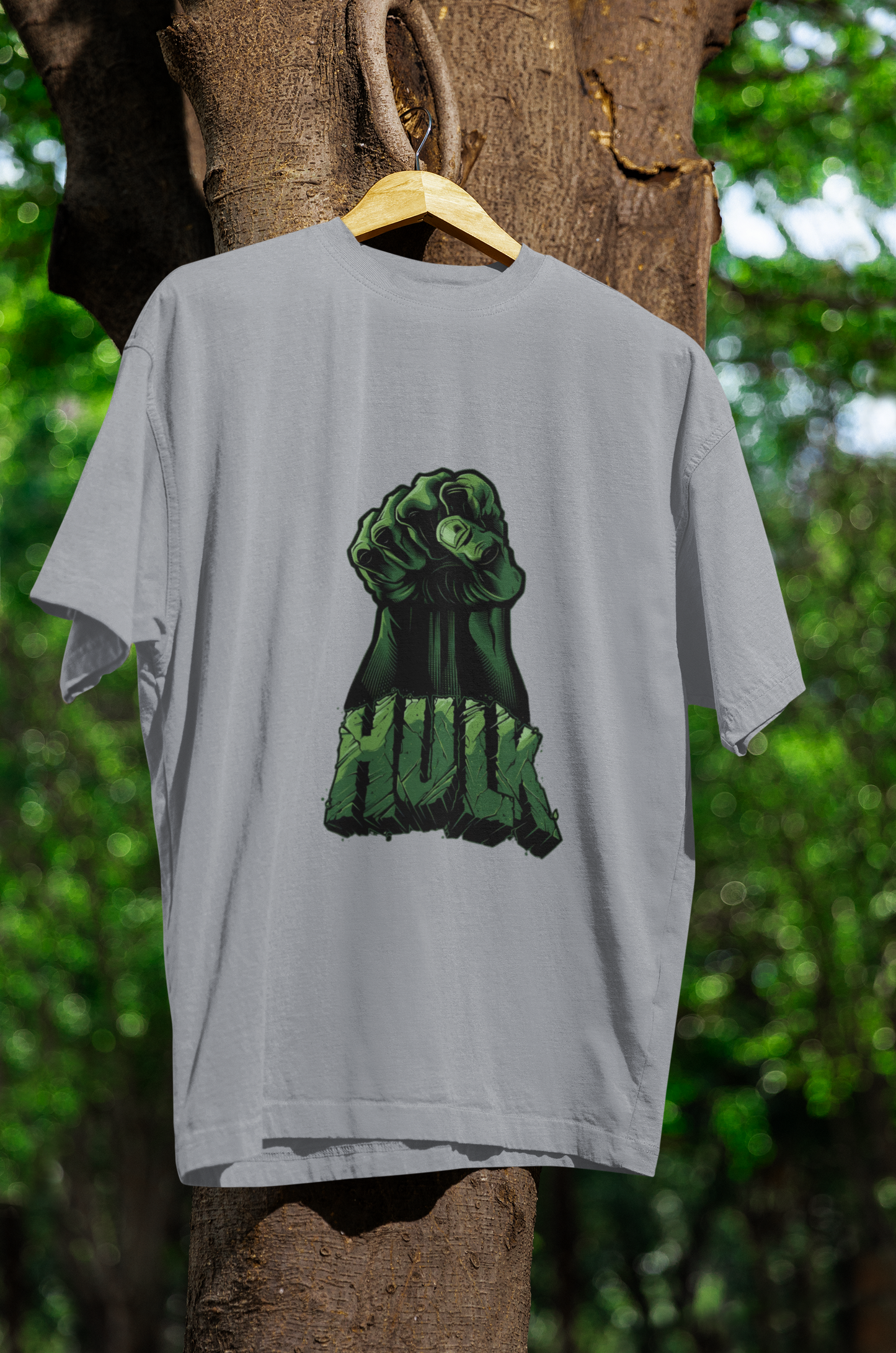 Hulk Power Punch Premium Oversized fit T-shirt (Unisex)