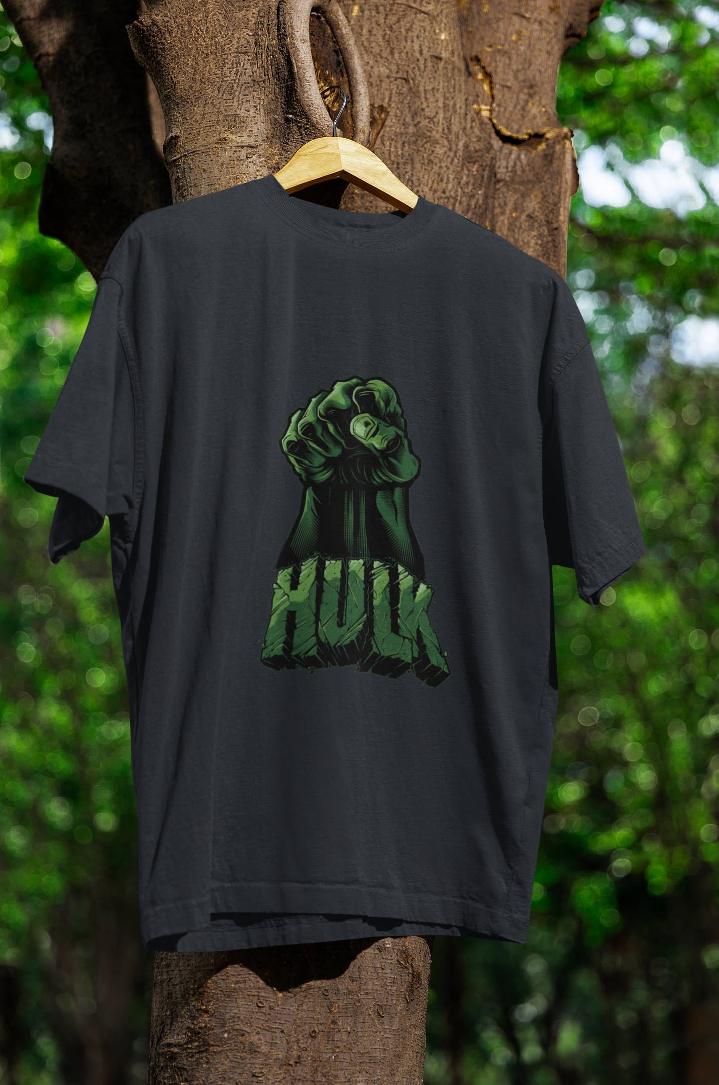 Hulk Power Punch Premium Oversized fit T-shirt (Unisex)