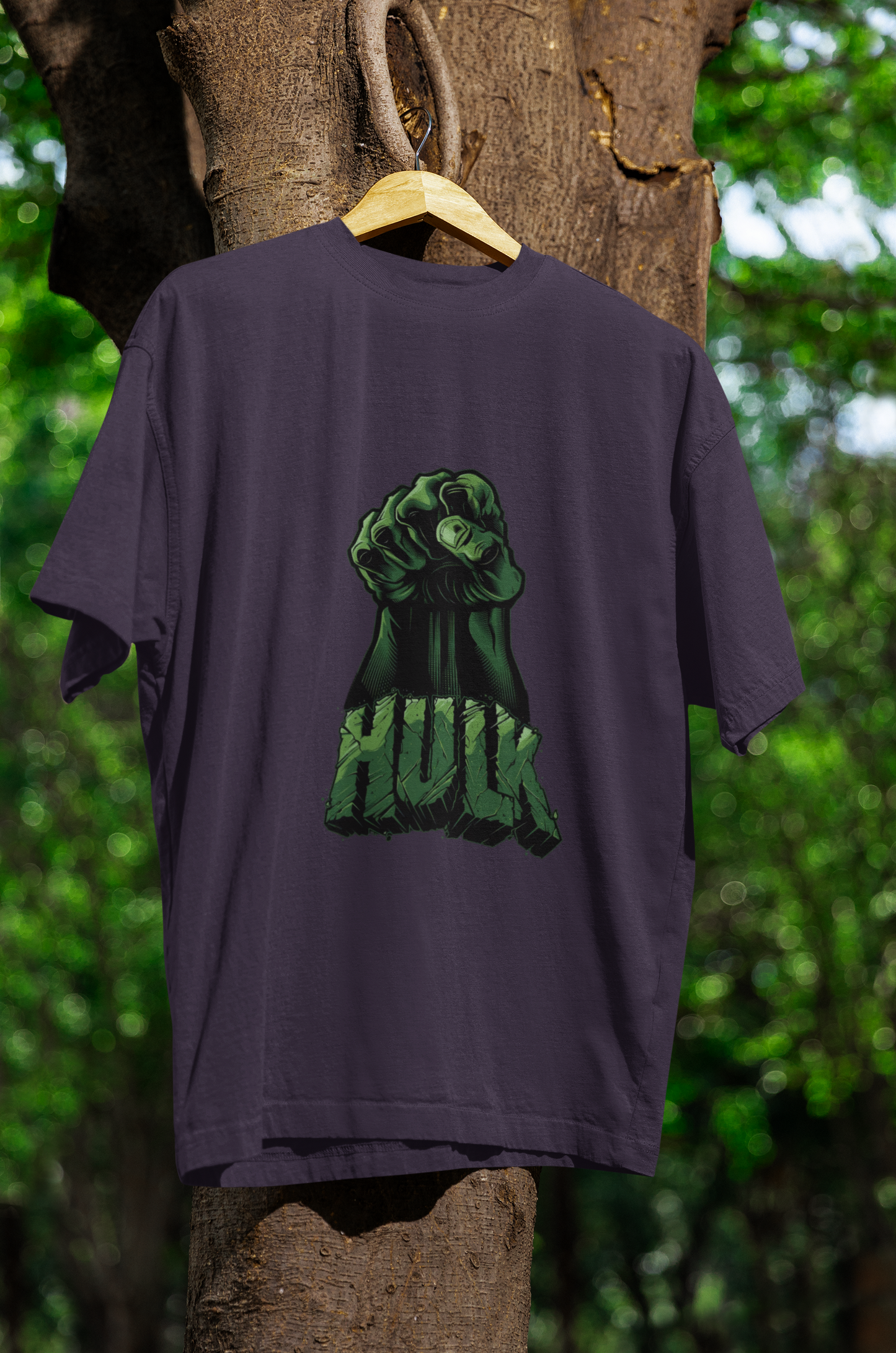 Hulk Power Punch Premium Oversized fit T-shirt (Unisex)