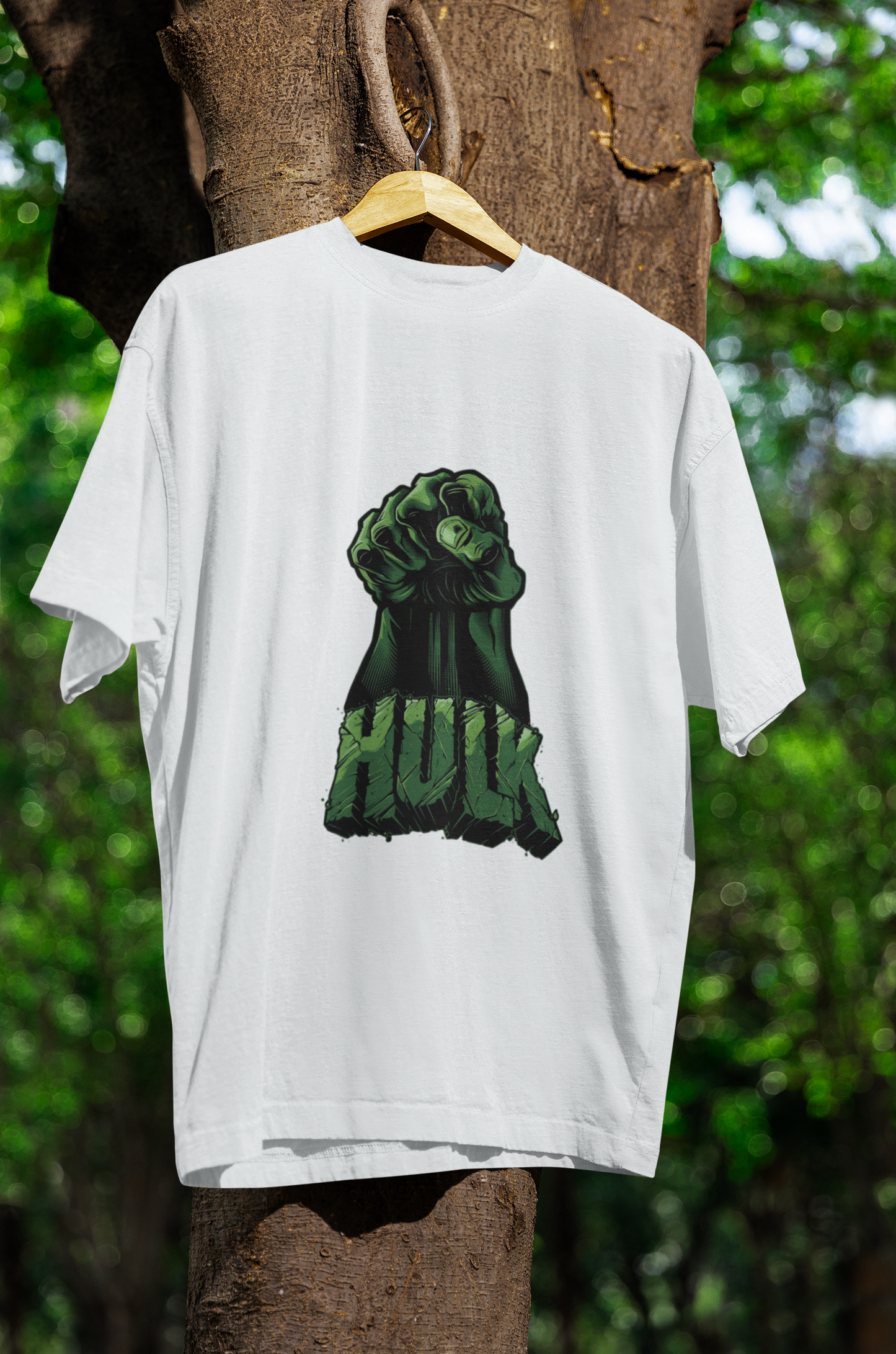 Hulk Power Punch Premium Oversized fit T-shirt (Unisex)