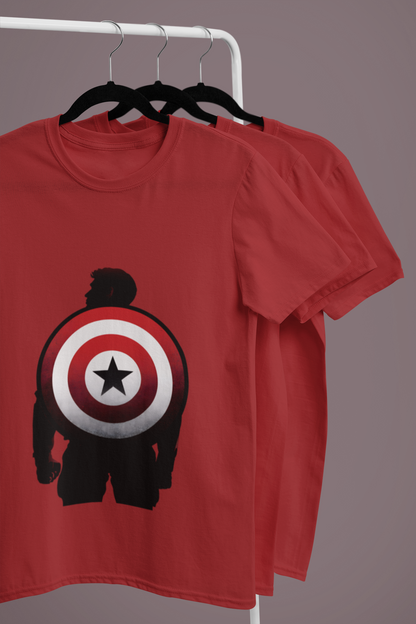 House Of Avatar Captain's Shield Printed T-Shirt - Regular fit