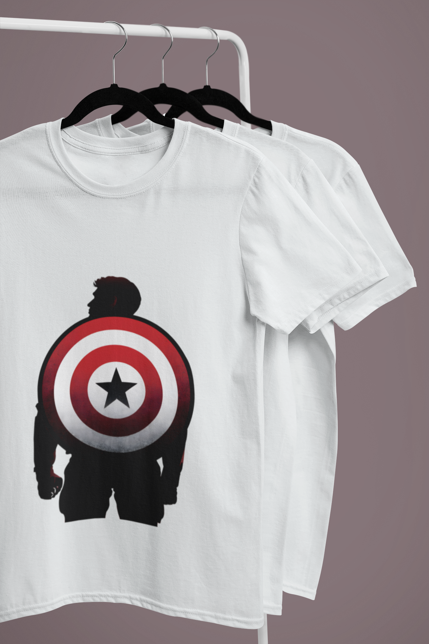House Of Avatar Captain's Shield Printed T-Shirt - Regular fit