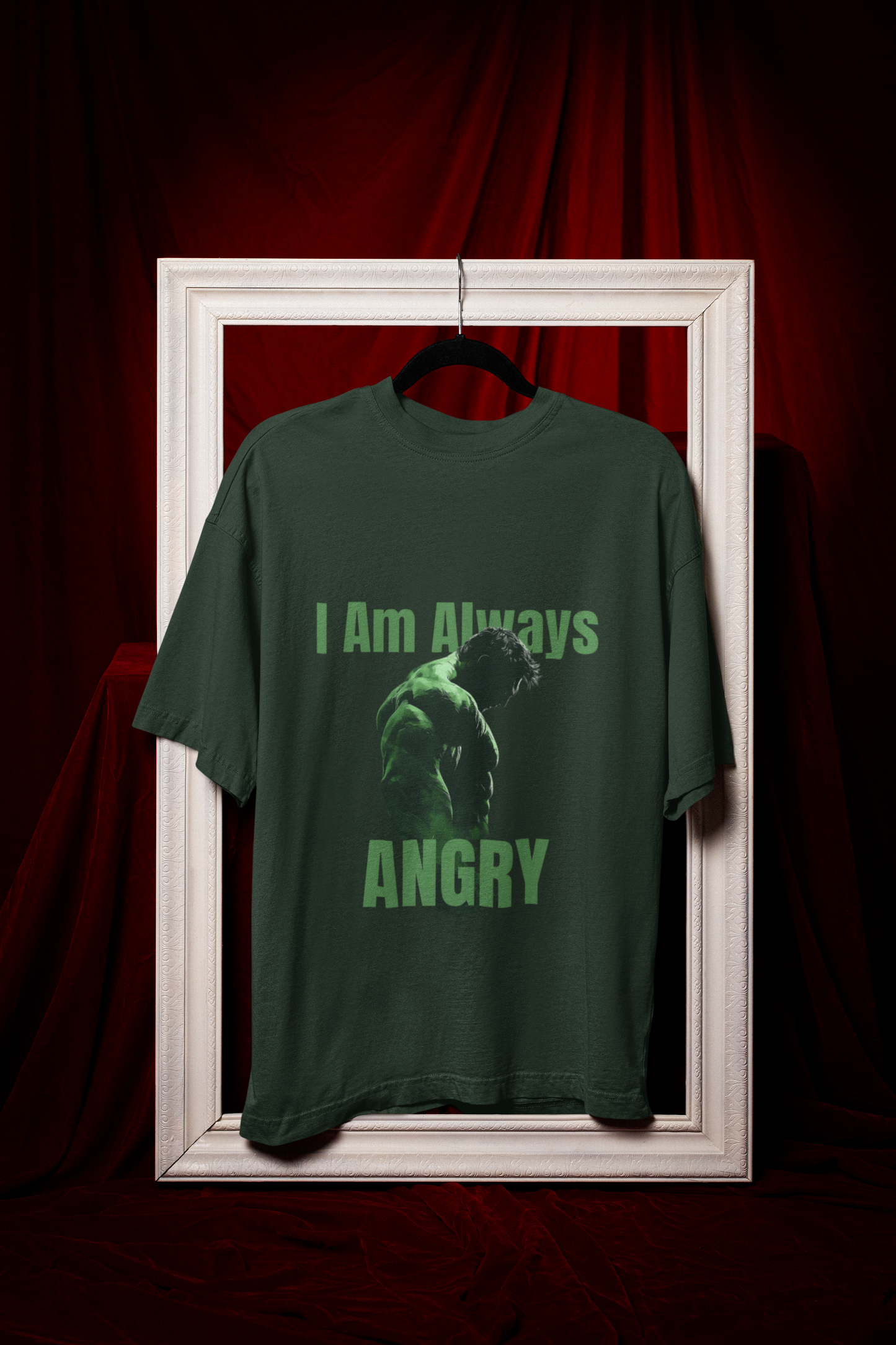 I Am Always Angry Premium Oversized fit T-shirt (Unisex)