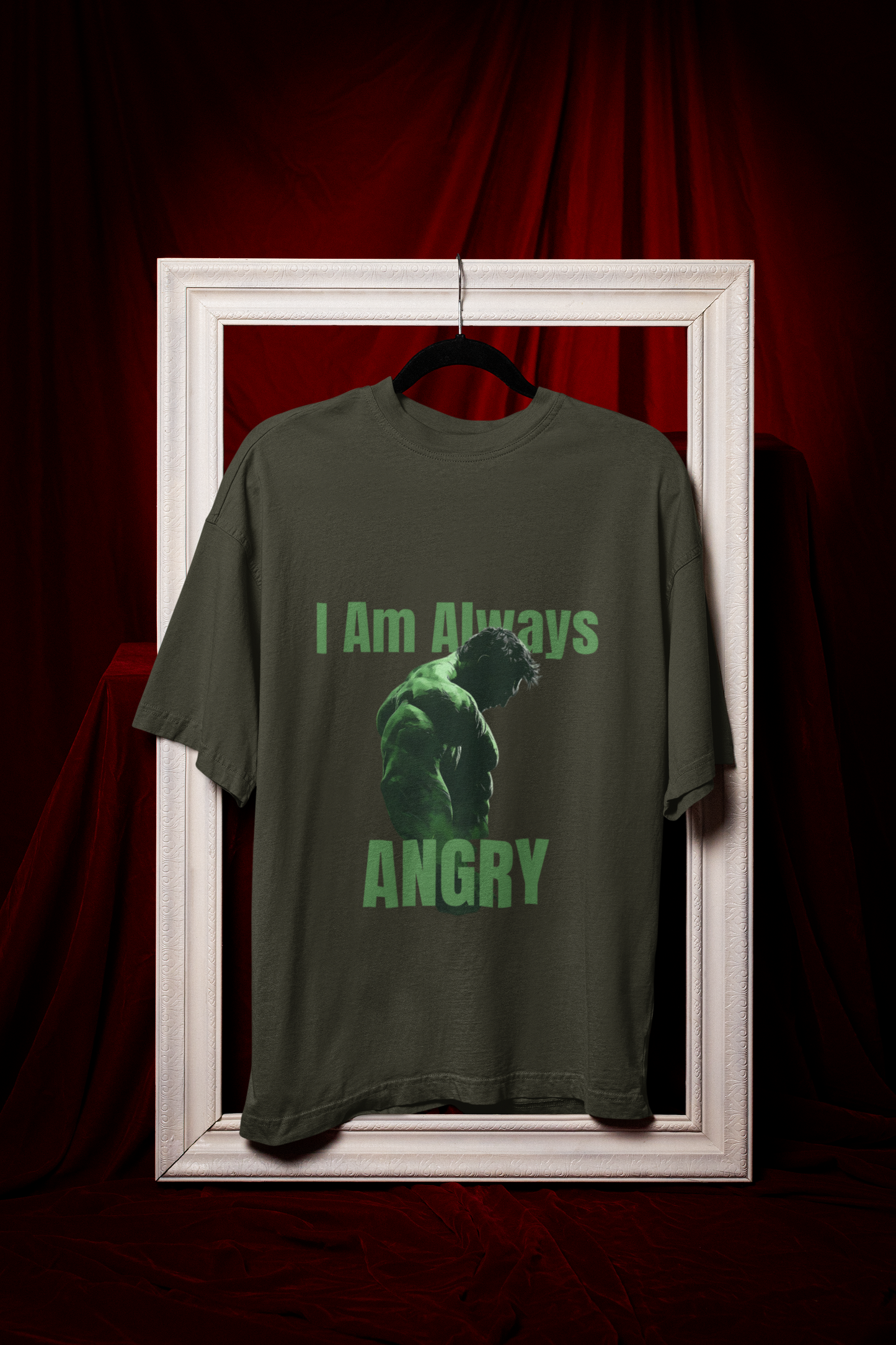 I Am Always Angry Premium Oversized fit T-shirt (Unisex)