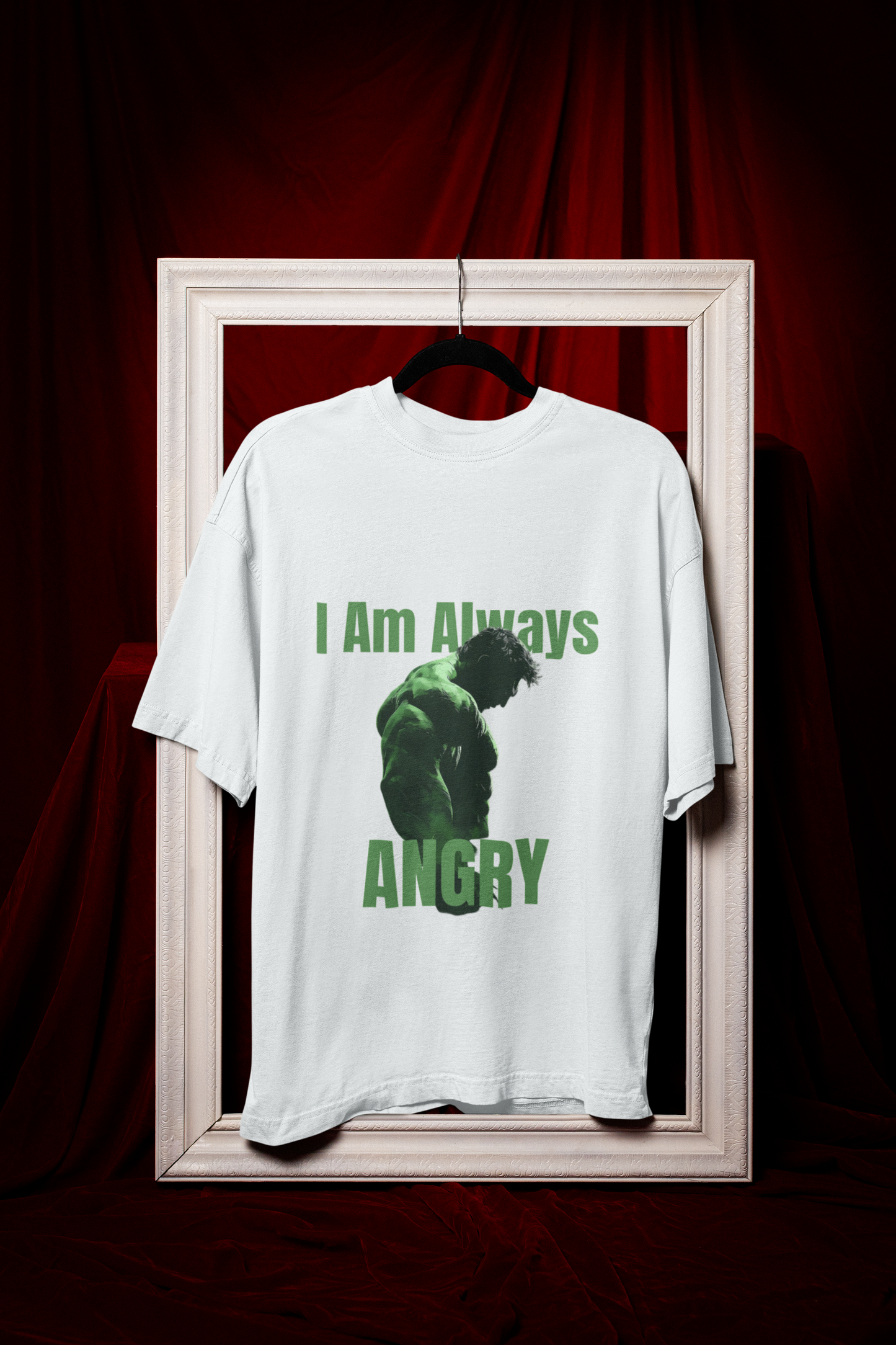 I Am Always Angry Premium Oversized fit T-shirt (Unisex)