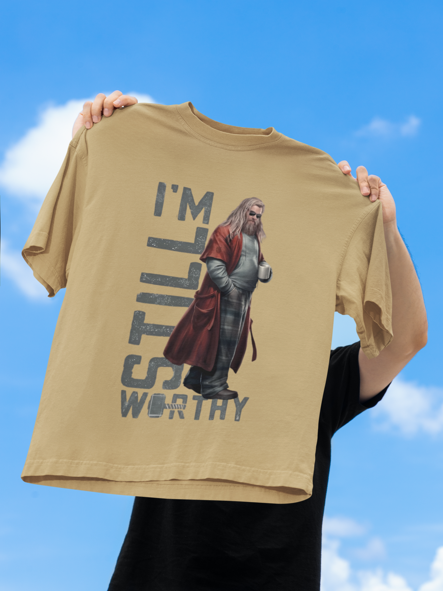 I Am Still Worthy Premium Oversized fit T-shirt (Unisex)