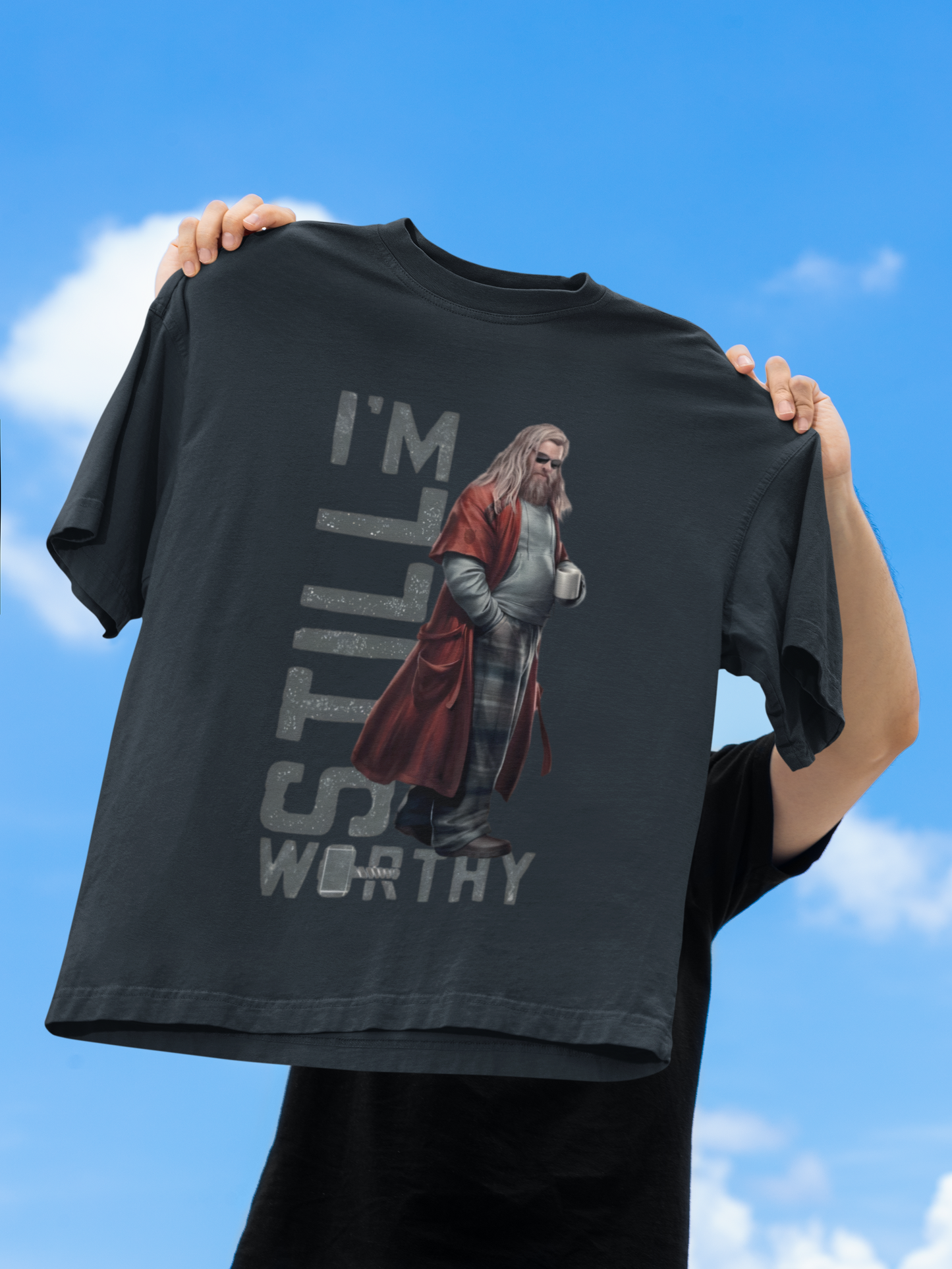 I Am Still Worthy Premium Oversized fit T-shirt (Unisex)