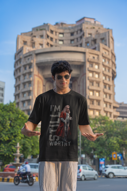 I Am Still Worthy Premium Oversized fit T-shirt (Unisex)