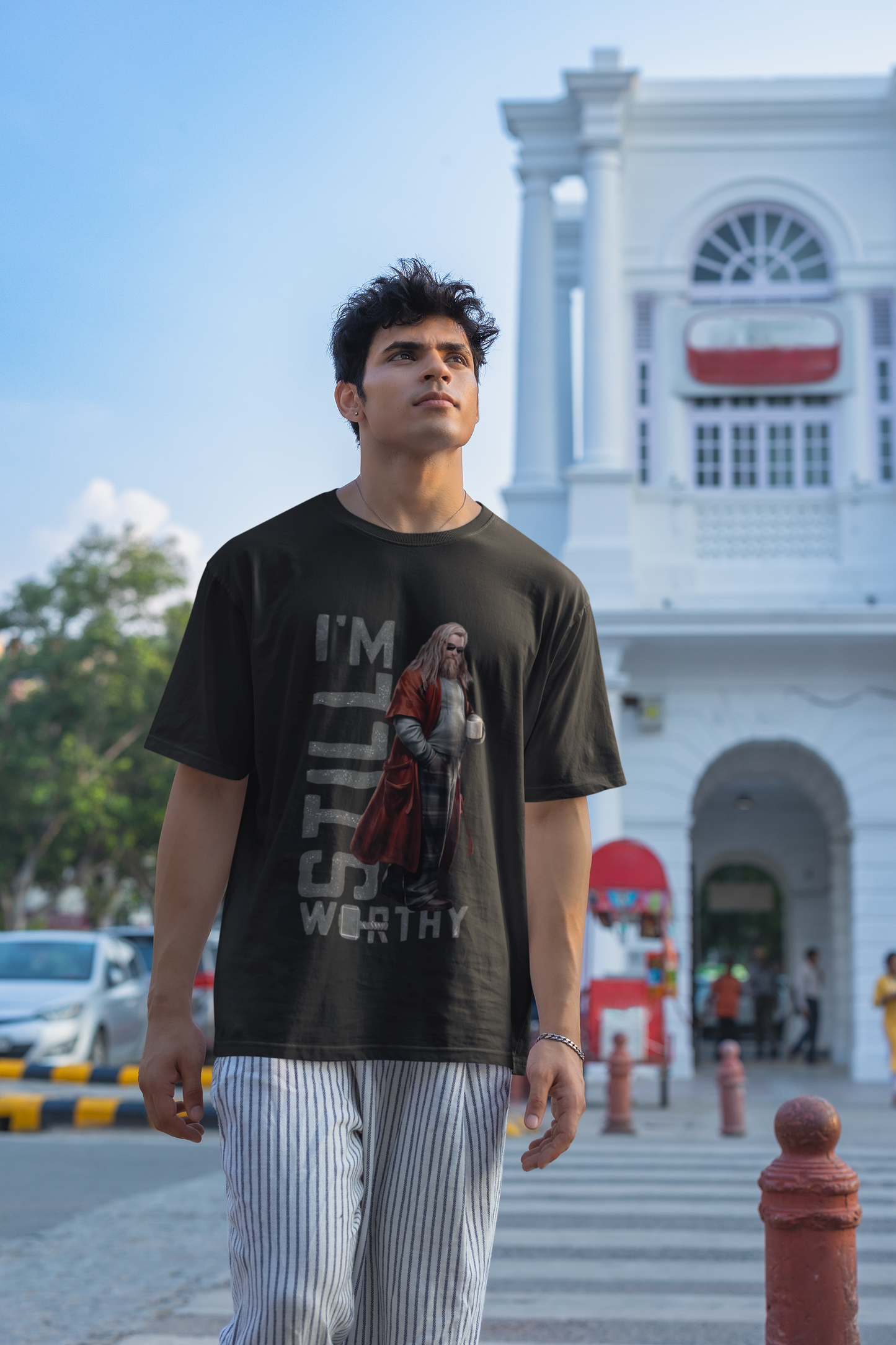 I Am Still Worthy Premium Oversized fit T-shirt (Unisex)