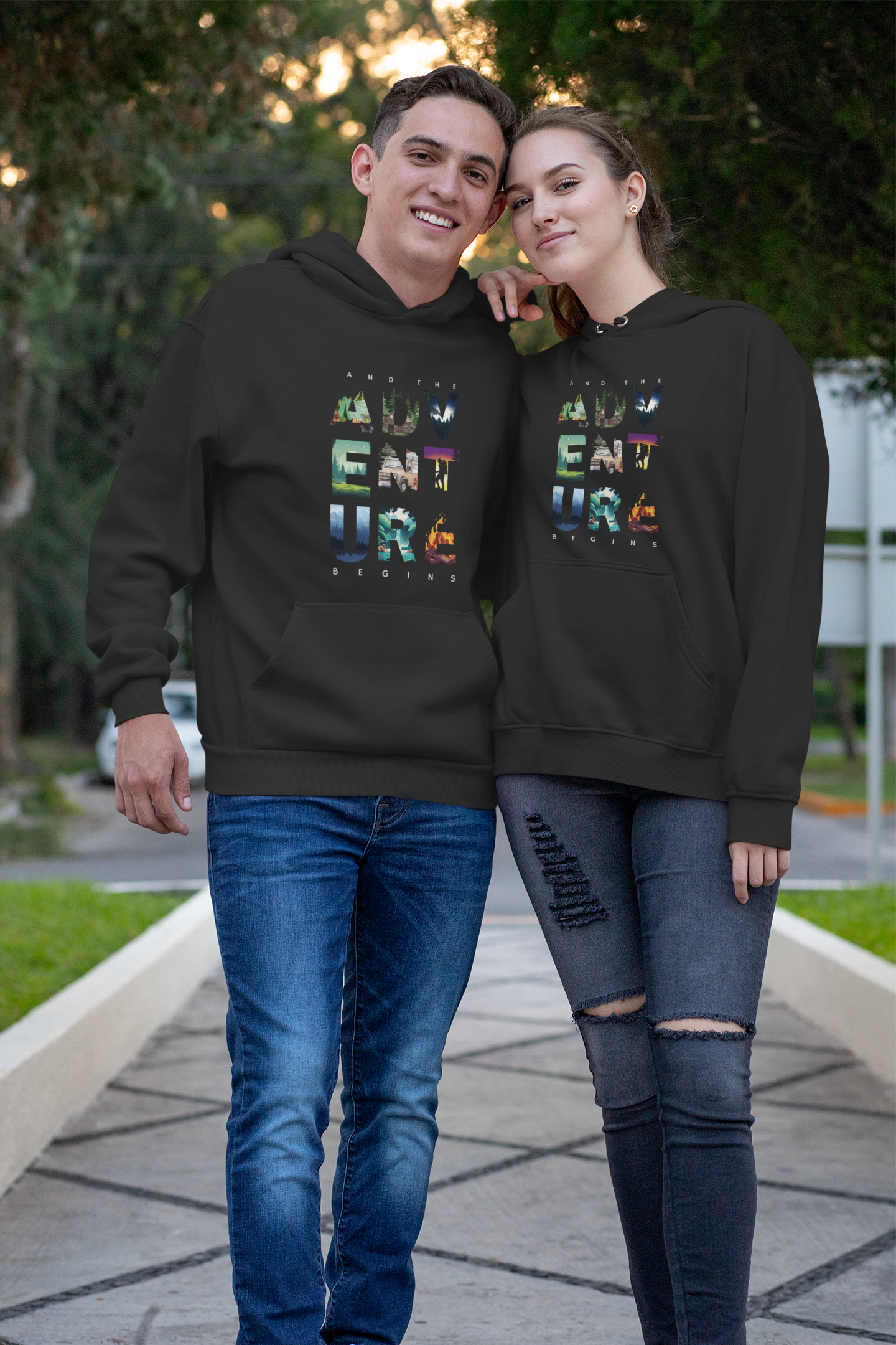 Adventure Begins Hoodie - Unisex