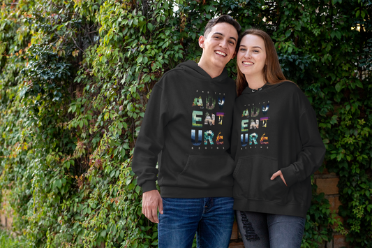Adventure Begins Hoodie - Unisex
