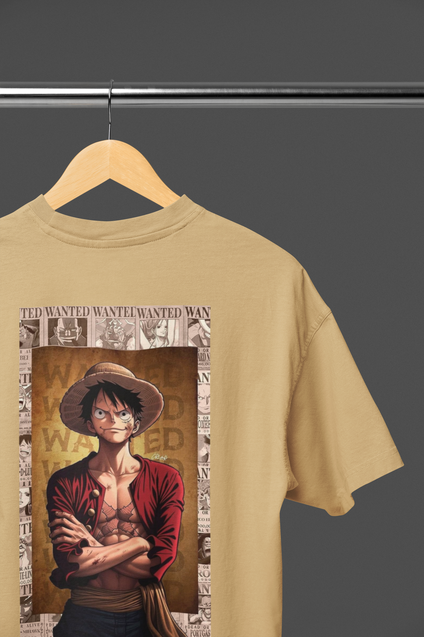 Monkey D. Luffy - The Captain Oversized T-Shirt - Unisex