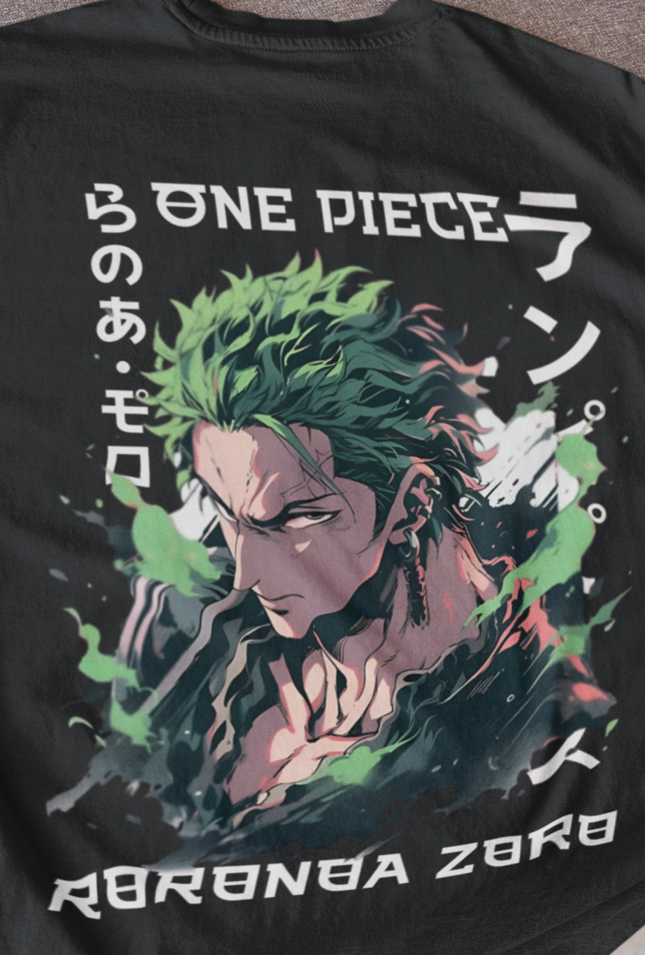 Zoro Graphic Oversized T-Shirt