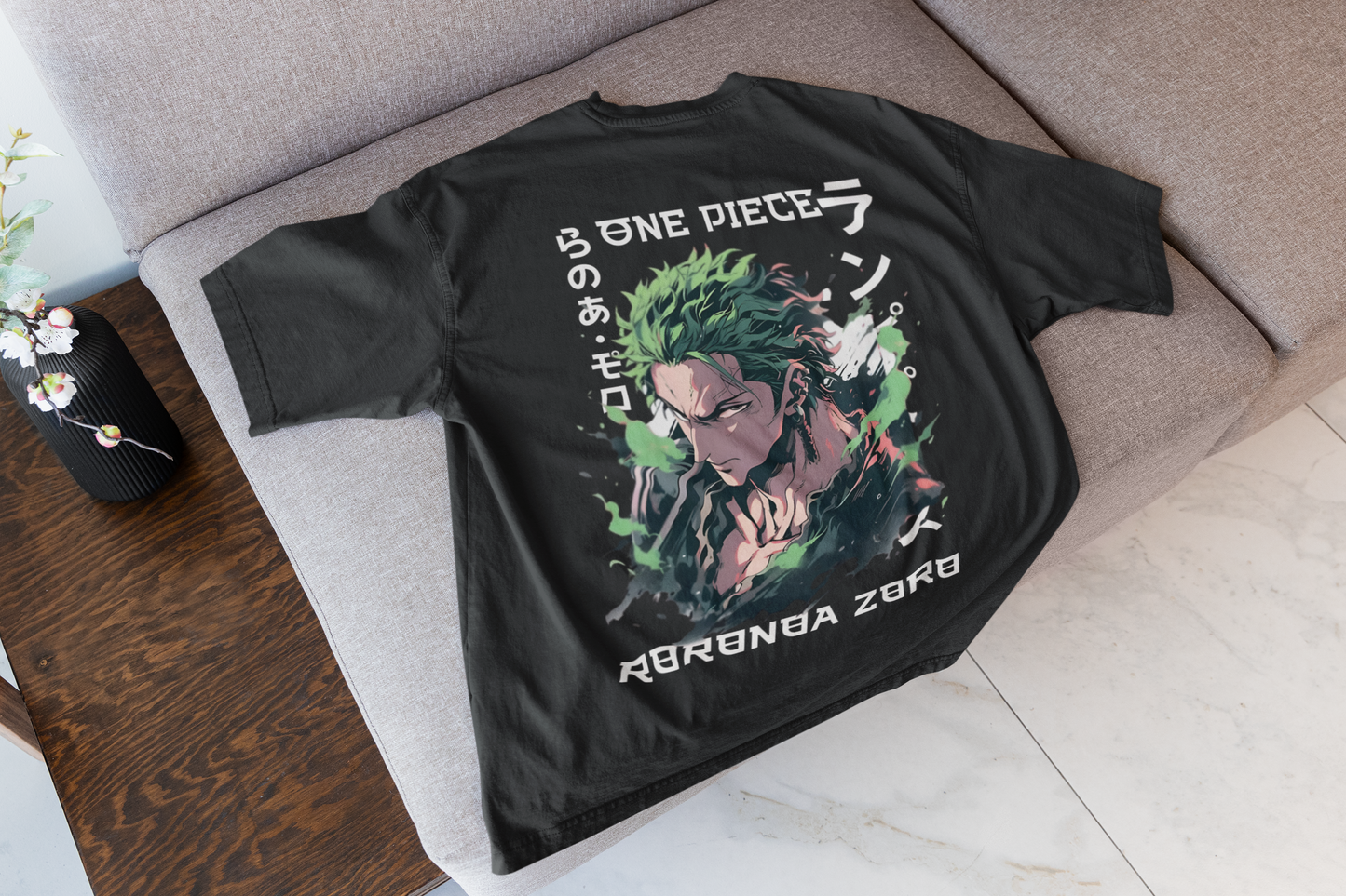 Zoro Graphic Oversized T-Shirt