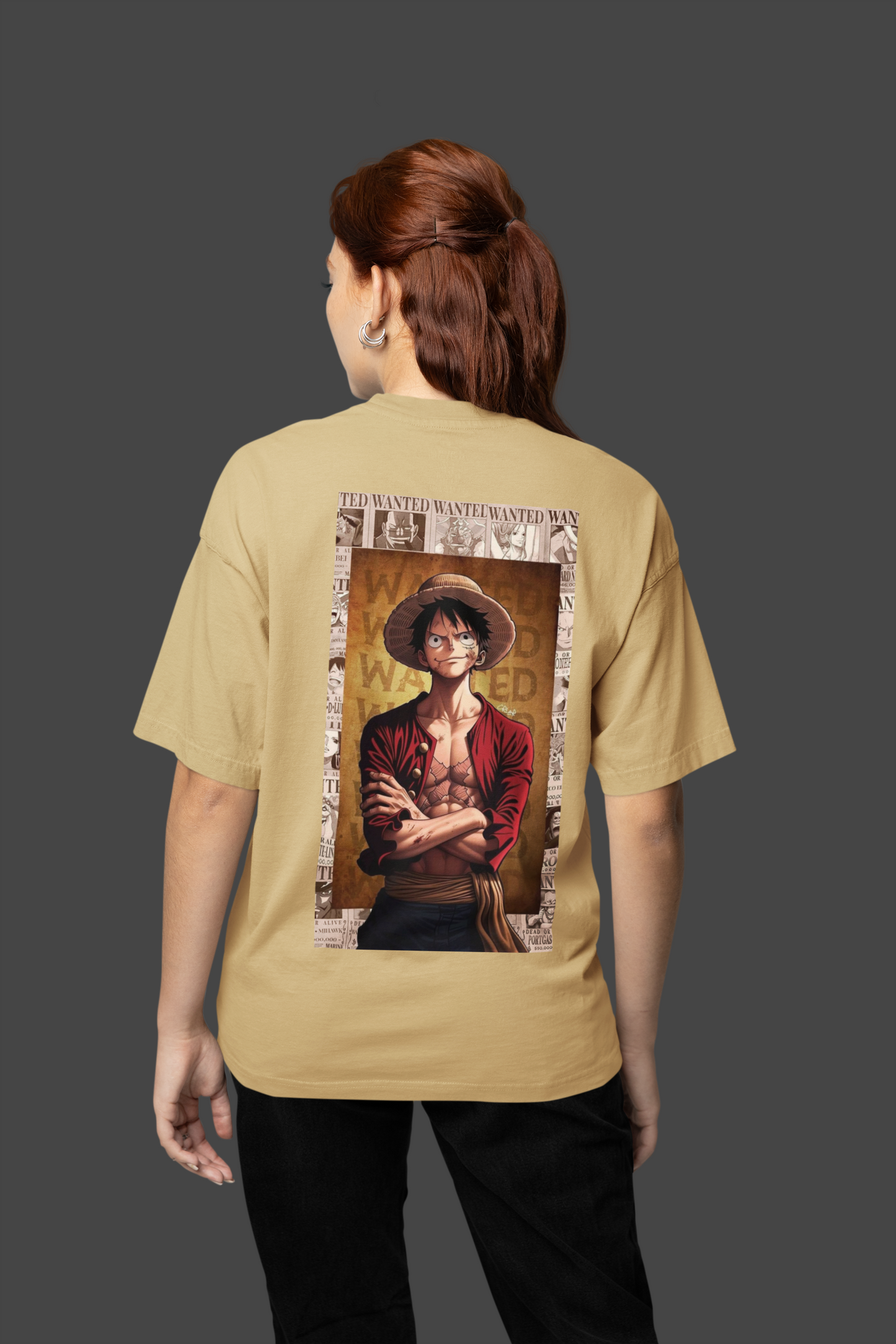 Monkey D. Luffy - The Captain Oversized T-Shirt - Unisex