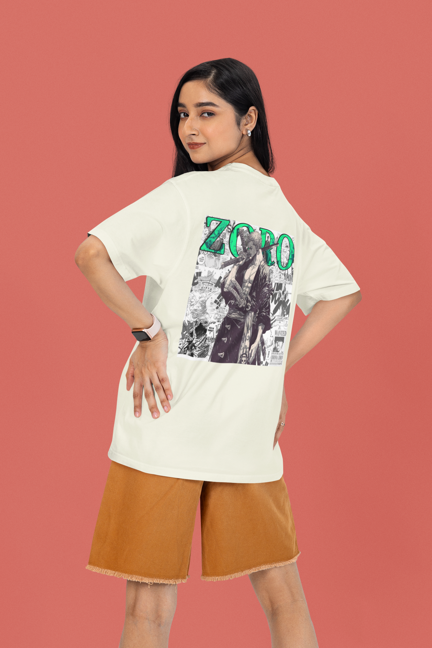 Roronoa Zoro Graphic Oversized T-Shirt - Unisex