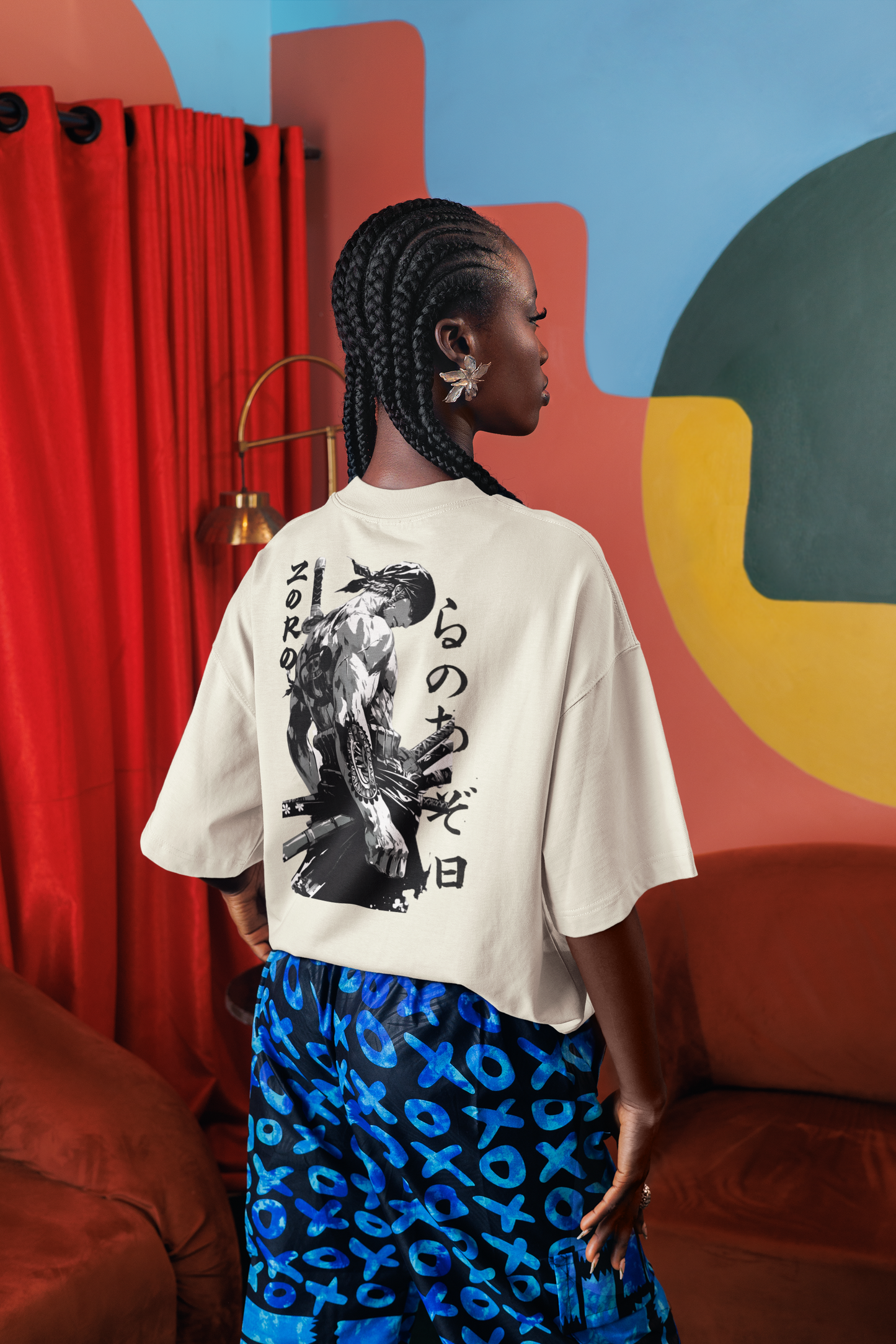 One Piece Zoro Oversized T-Shirt - Unisex